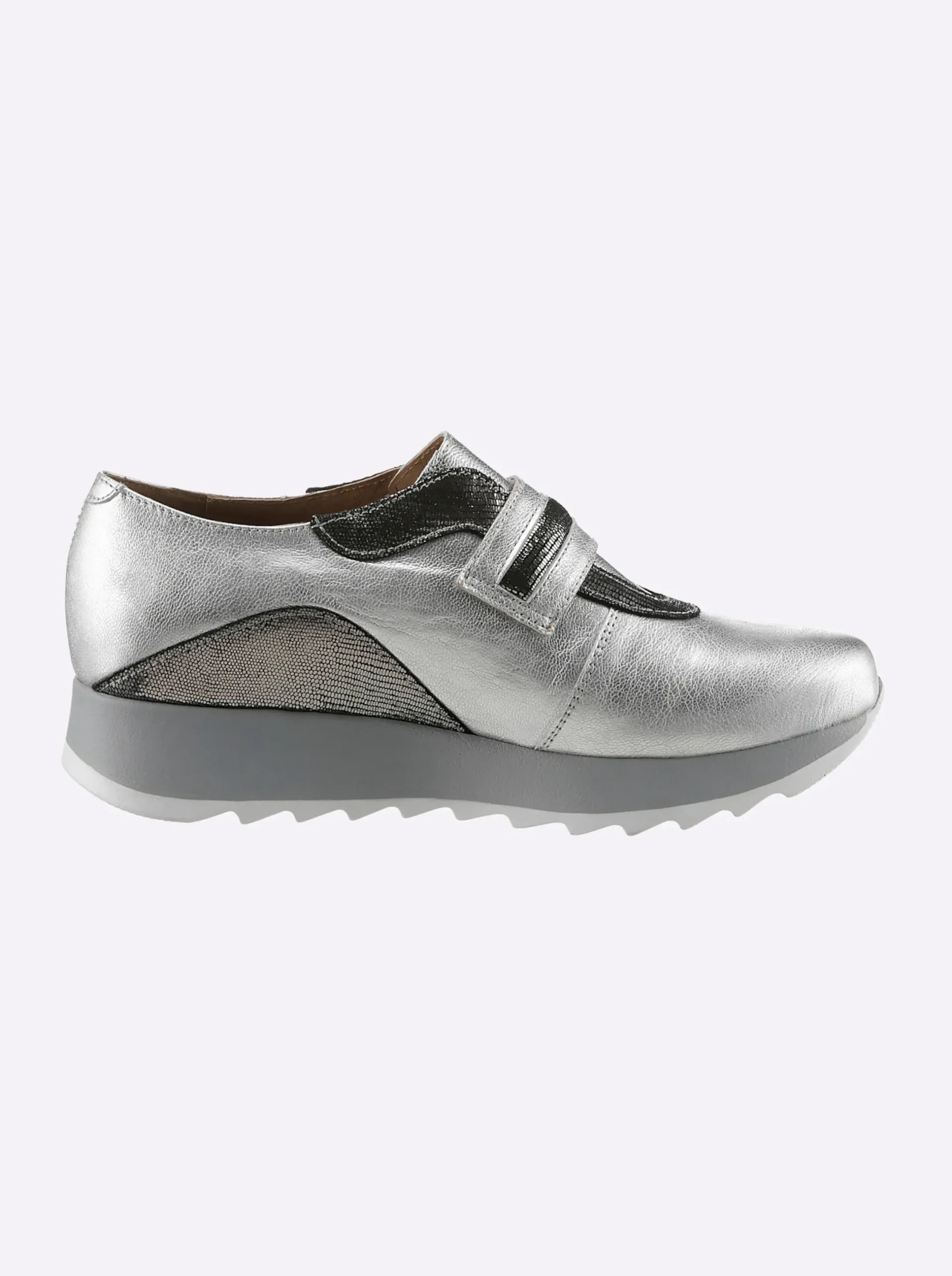 Sneakers & Schnürer|heine Sneaker silberfarben-metallic