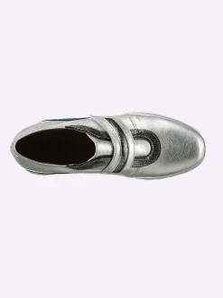 Sneakers & Schnürer|heine Sneaker silberfarben-metallic