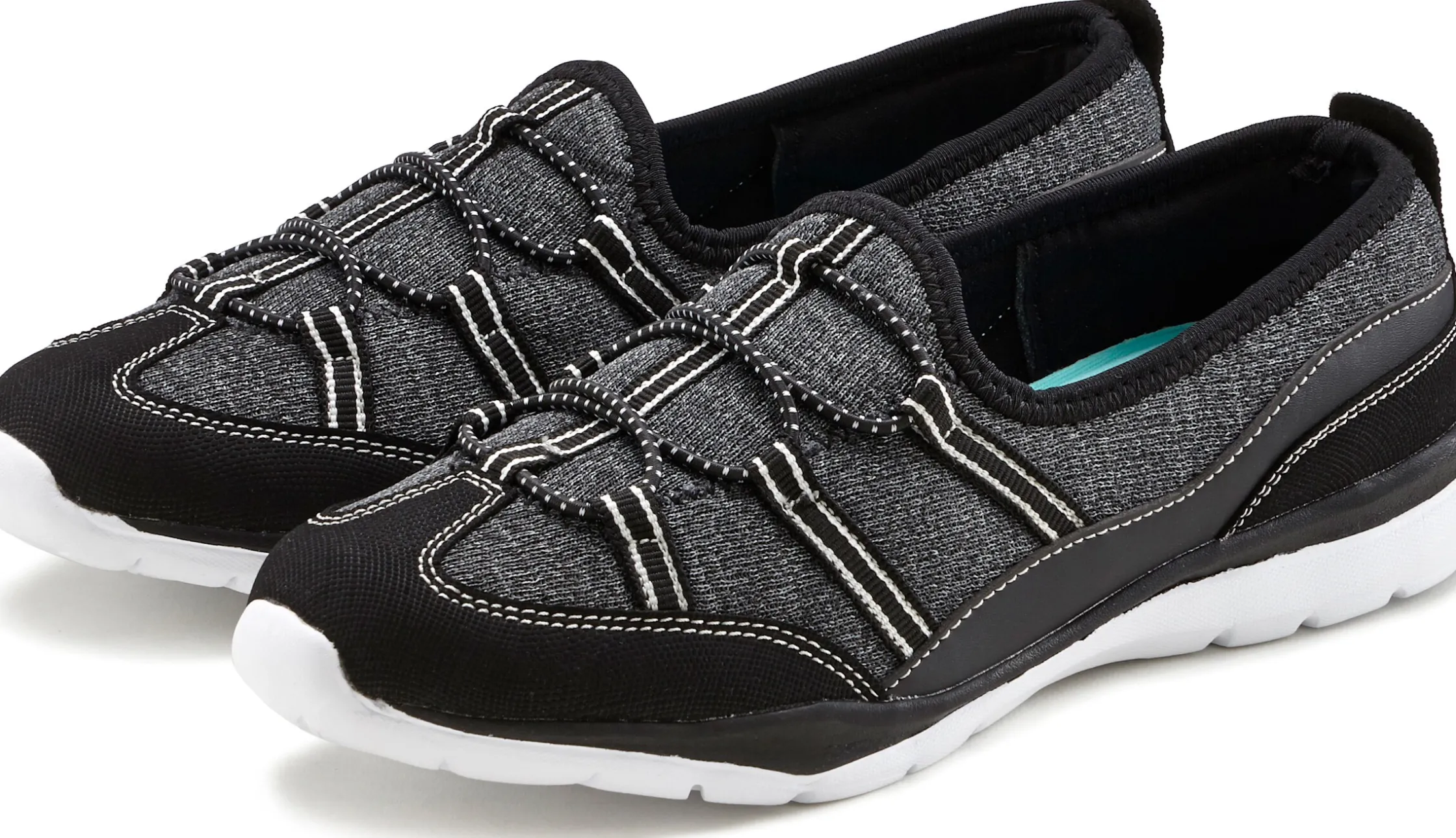 Sneakers & Schnürer|LASCANA Sneaker schwarz-weiß