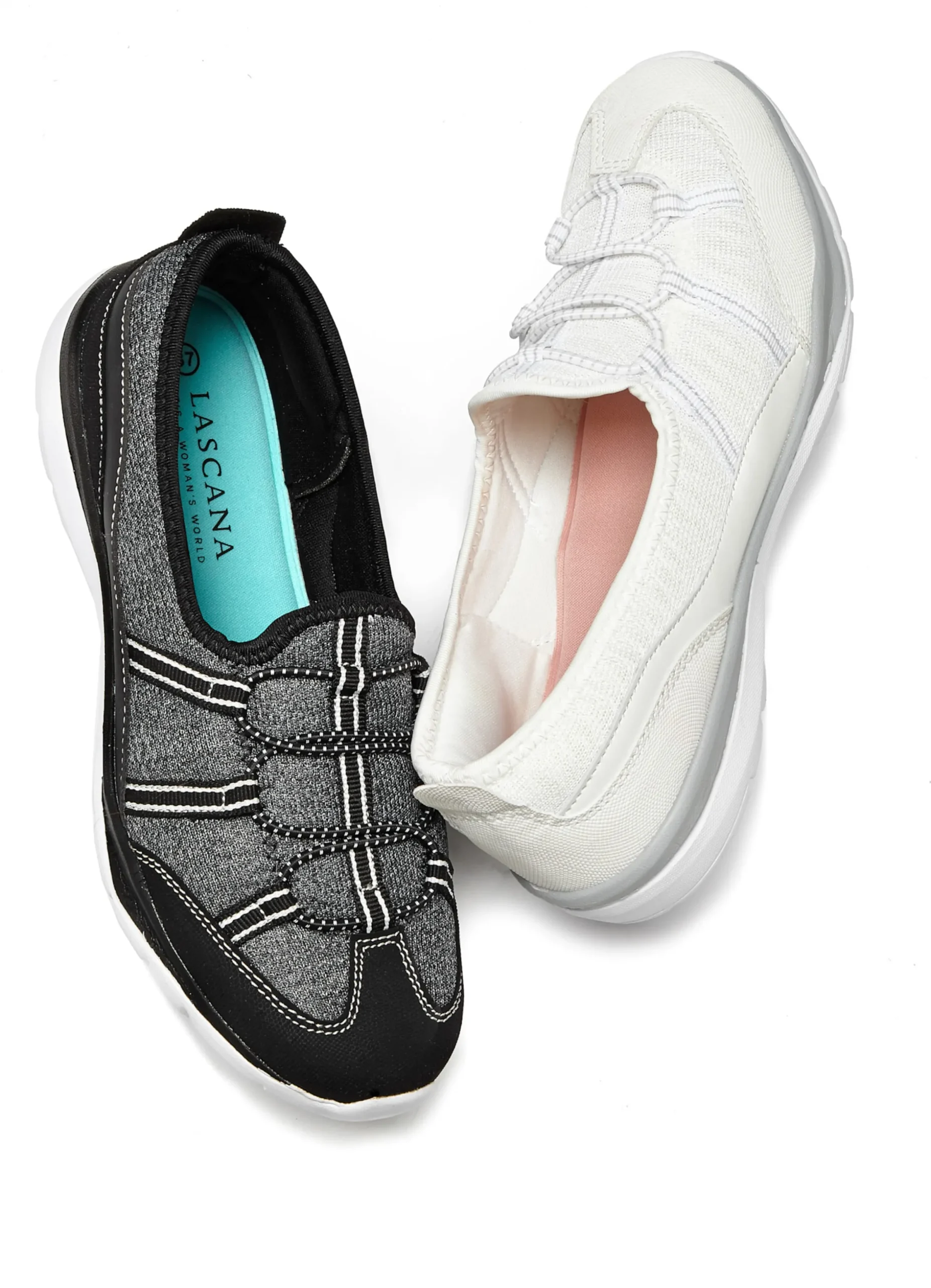 Sneakers & Schnürer|LASCANA Sneaker schwarz-weiß