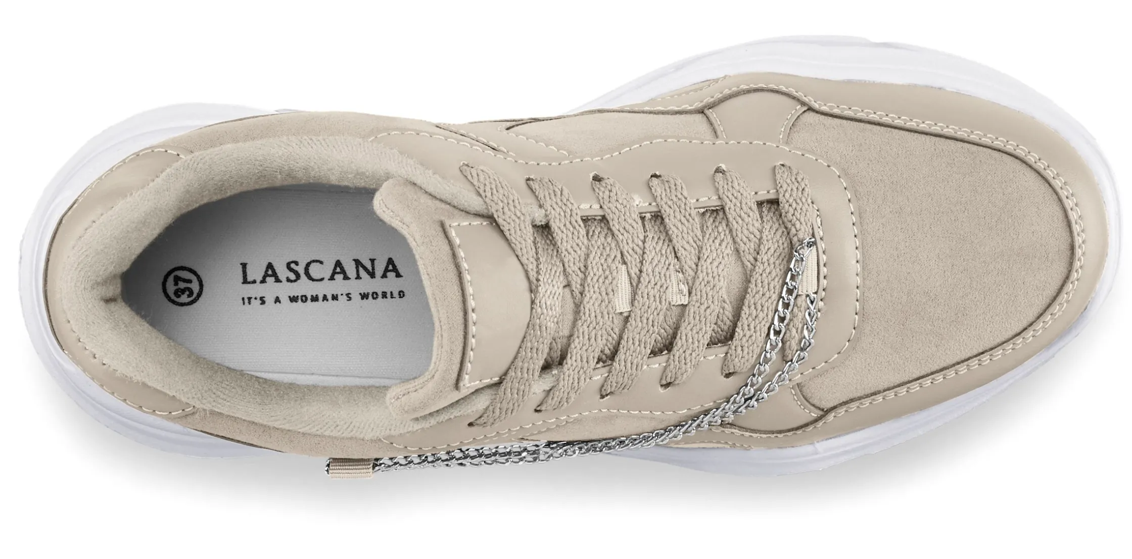 Sneakers & Schnürer|LASCANA Sneaker beige