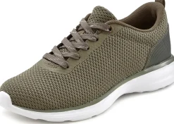 Sneakers & Schnürer|LASCANA Sneaker olivgrün