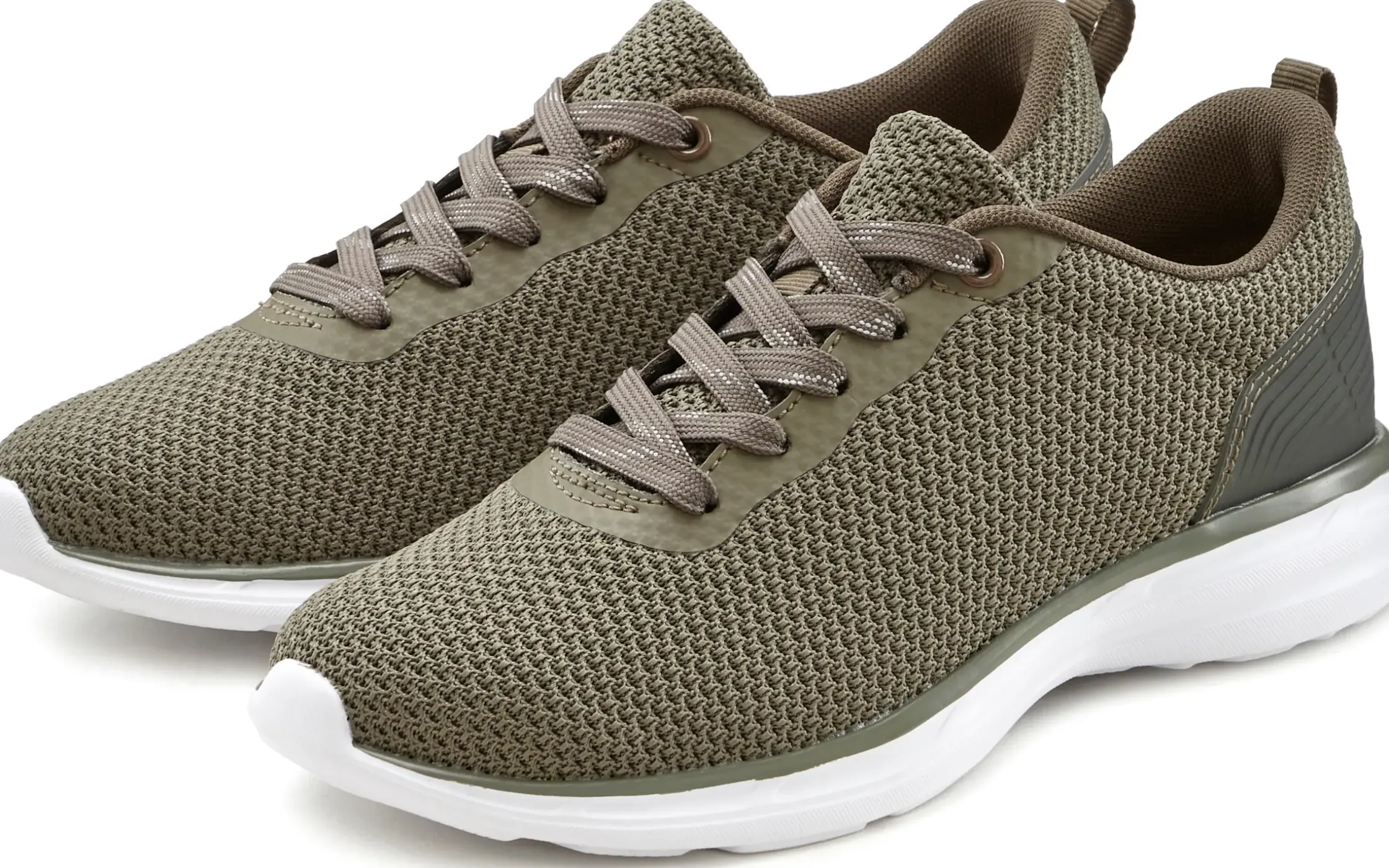 Sneakers & Schnürer|LASCANA Sneaker olivgrün