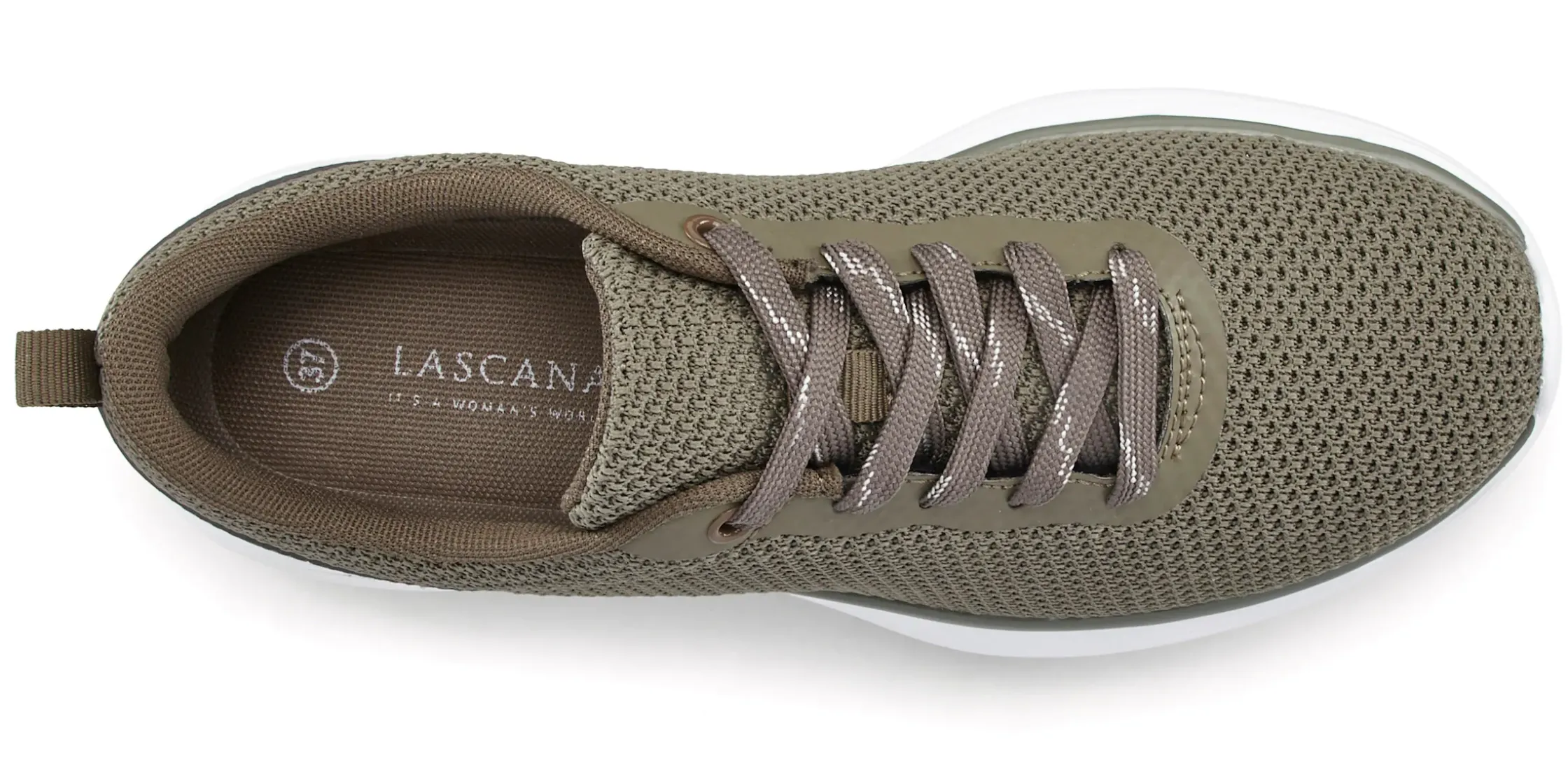 Sneakers & Schnürer|LASCANA Sneaker olivgrün