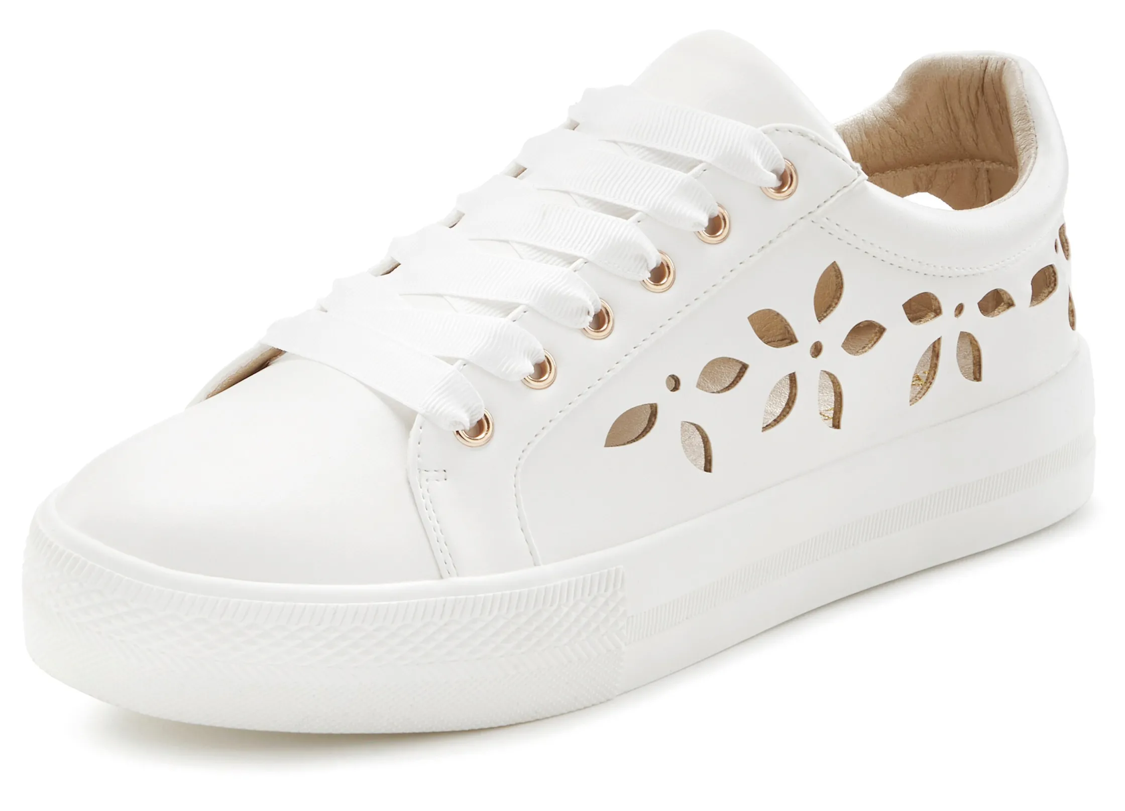 Sneakers & Schnürer|LASCANA Sneaker weiß