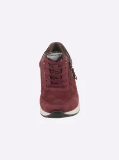 Sneakers & Schnürer|Tamaris Sneaker dunkelrot