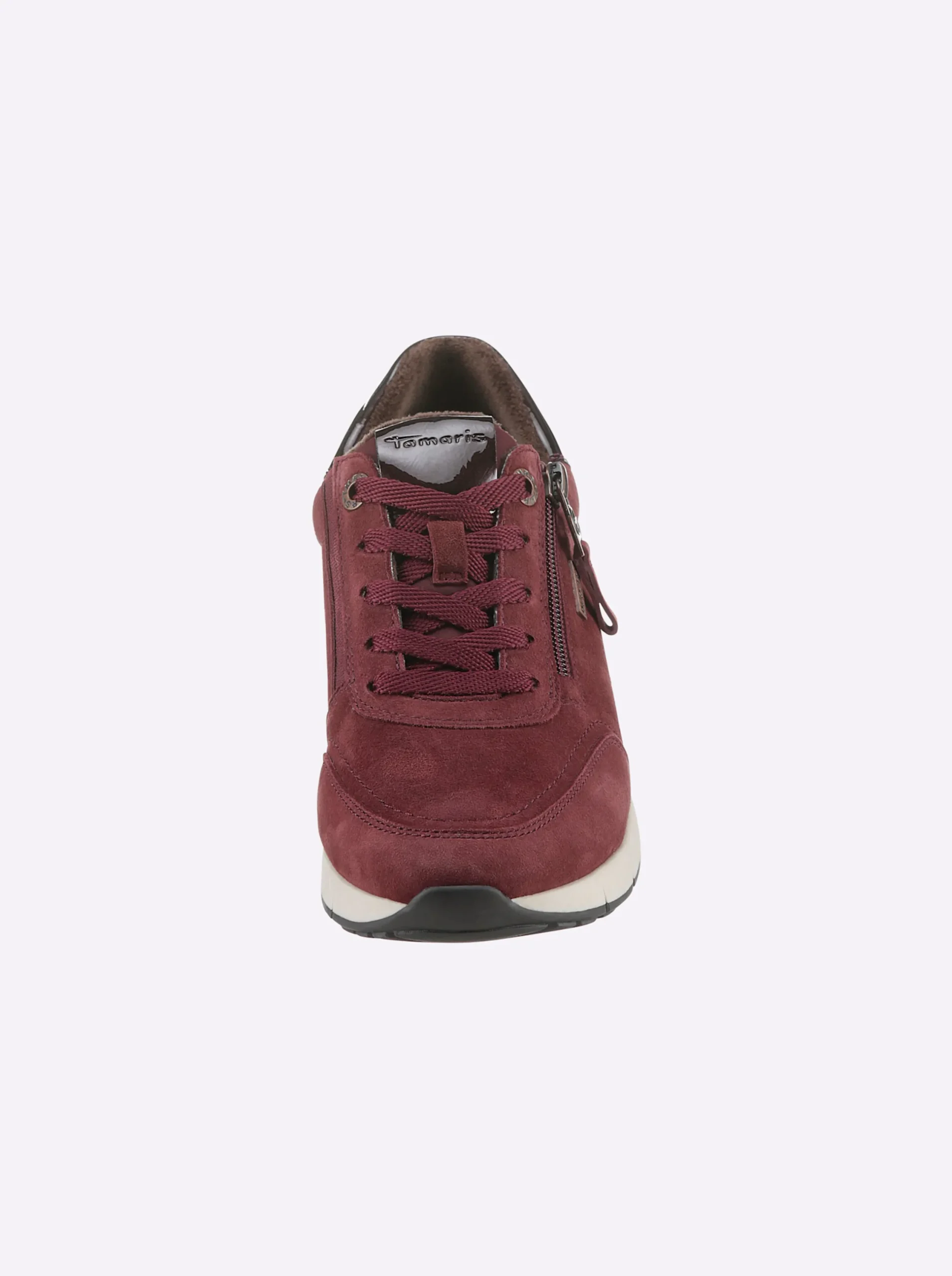 Sneakers & Schnürer|Tamaris Sneaker dunkelrot