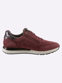Sneakers & Schnürer|Tamaris Sneaker dunkelrot