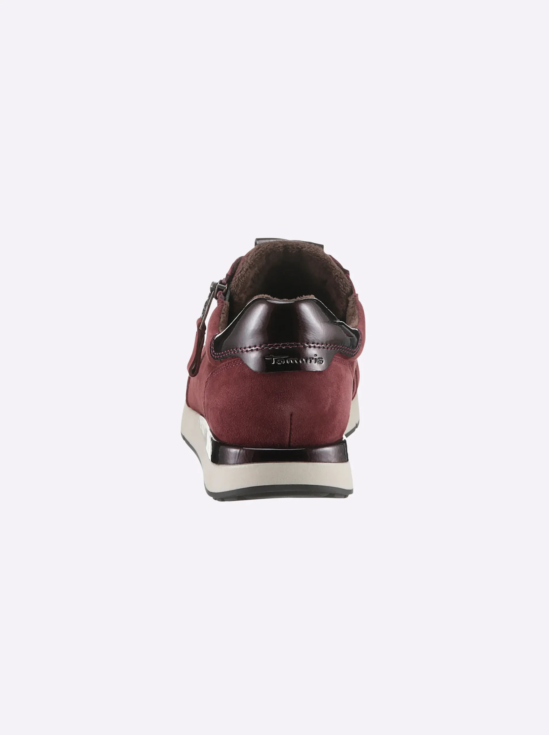 Sneakers & Schnürer|Tamaris Sneaker dunkelrot