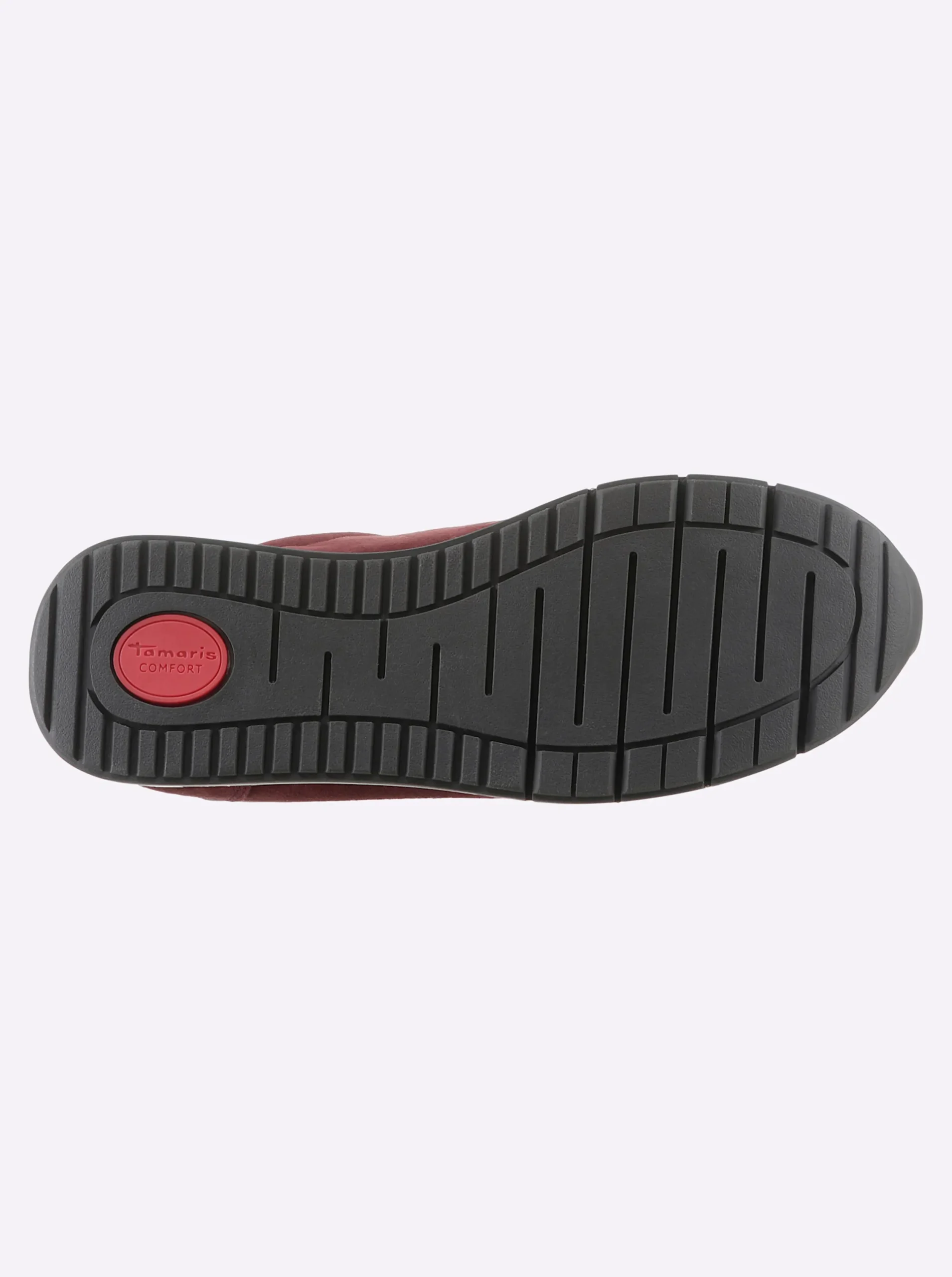 Sneakers & Schnürer|Tamaris Sneaker dunkelrot