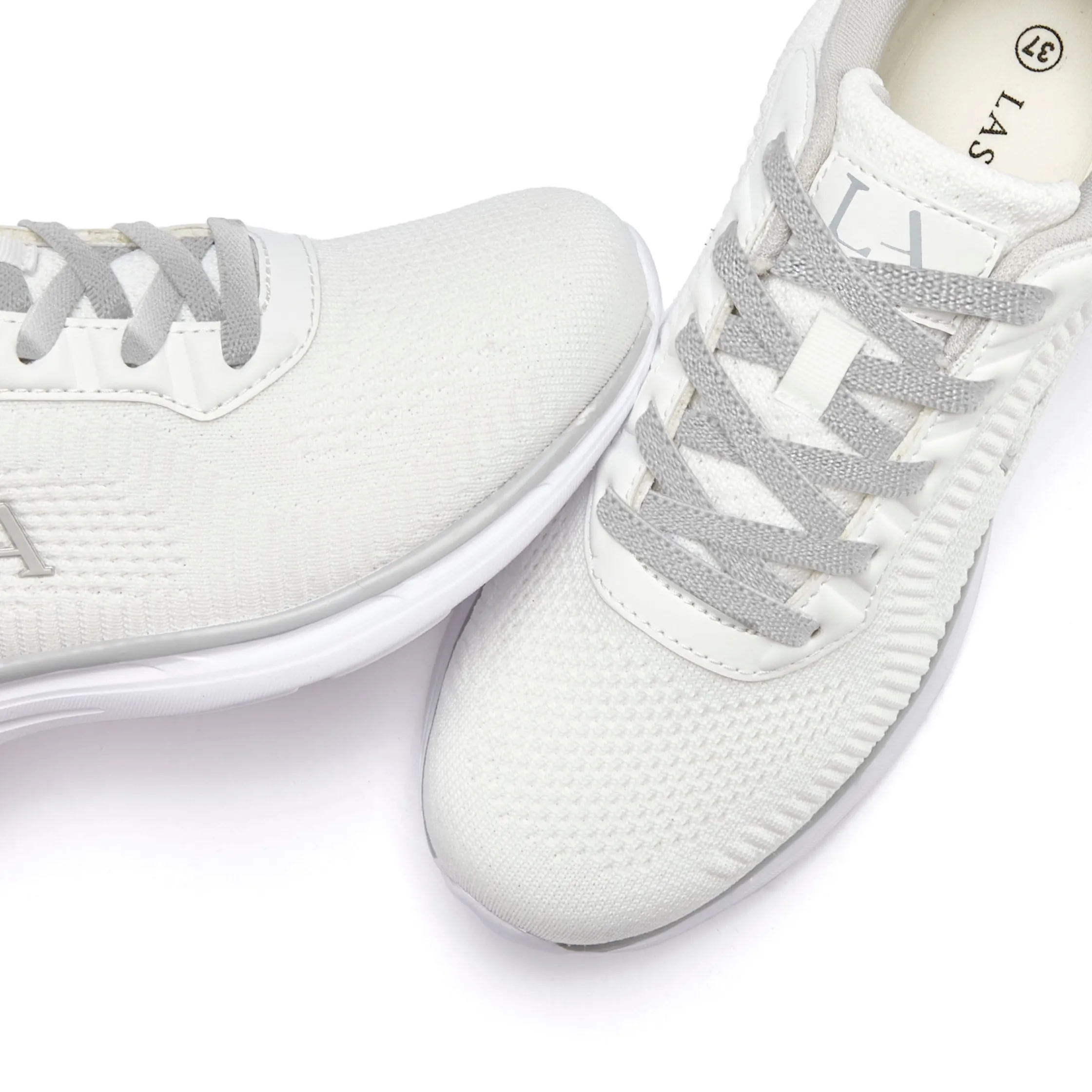 Sneakers & Schnürer|LASCANA Sneaker weiß/hellgrau