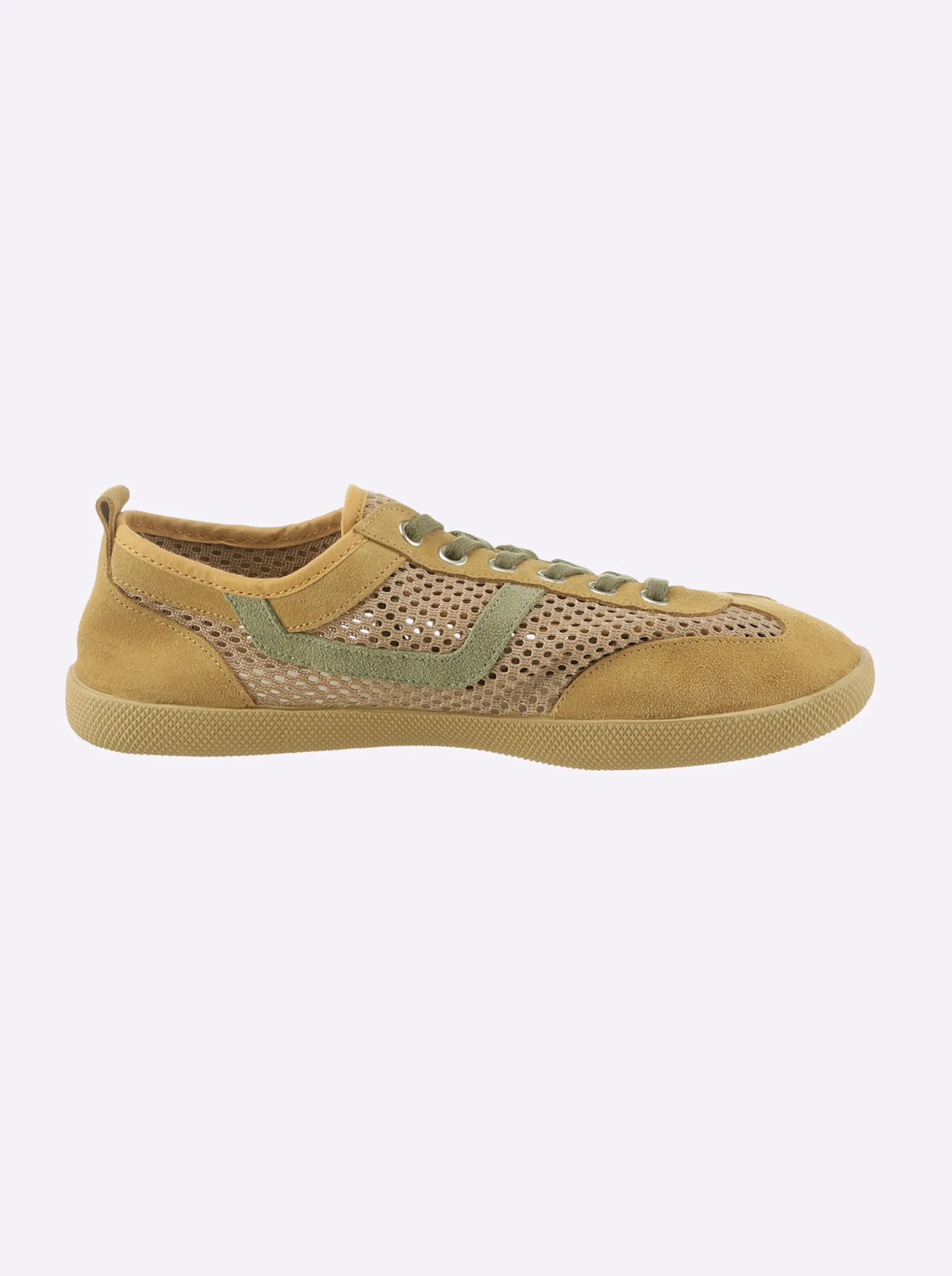 Sneakers & Schnürer|heine Sneaker gelb-khaki