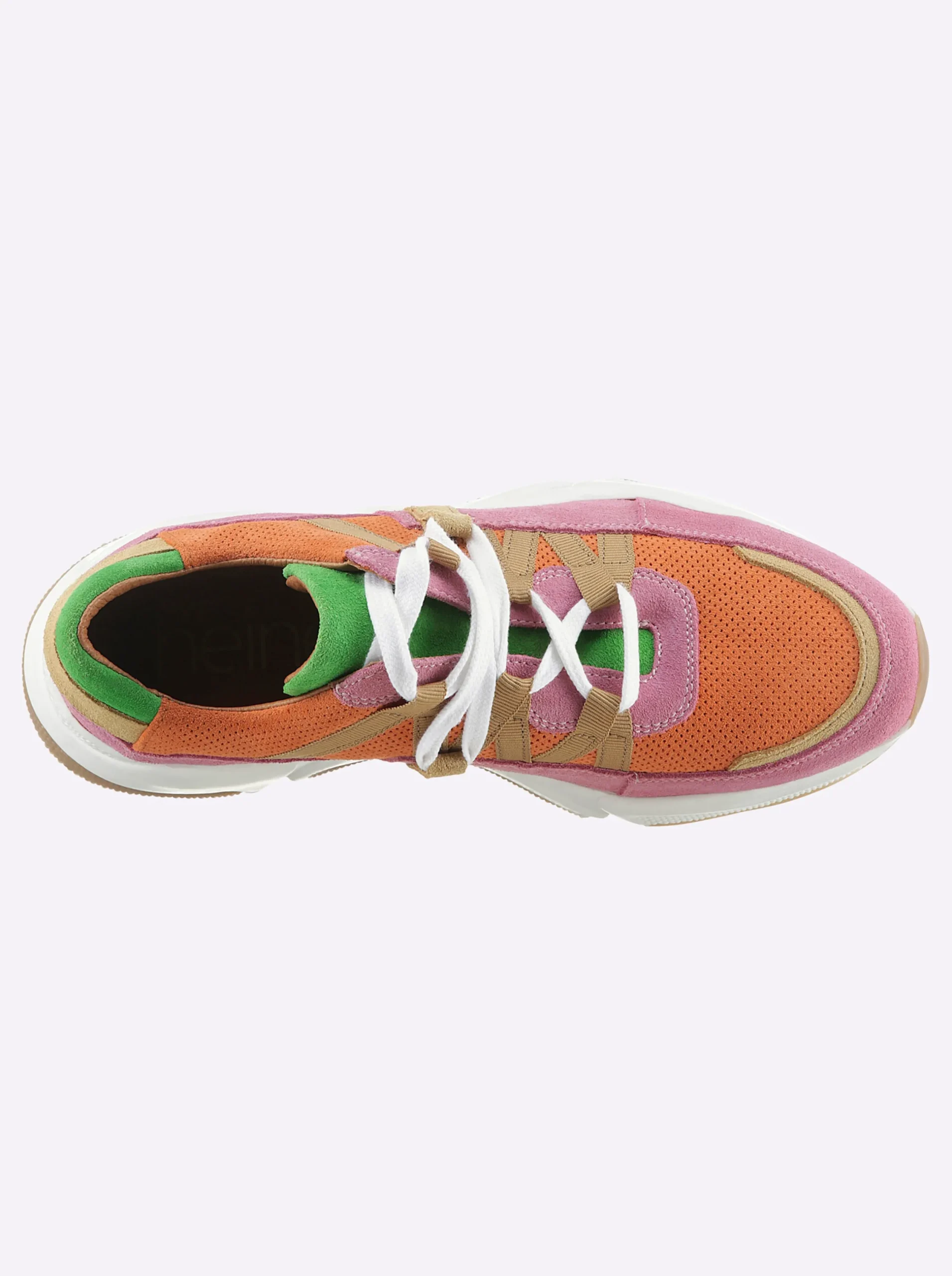 Sneakers & Schnürer|heine Sneaker orange-bunt