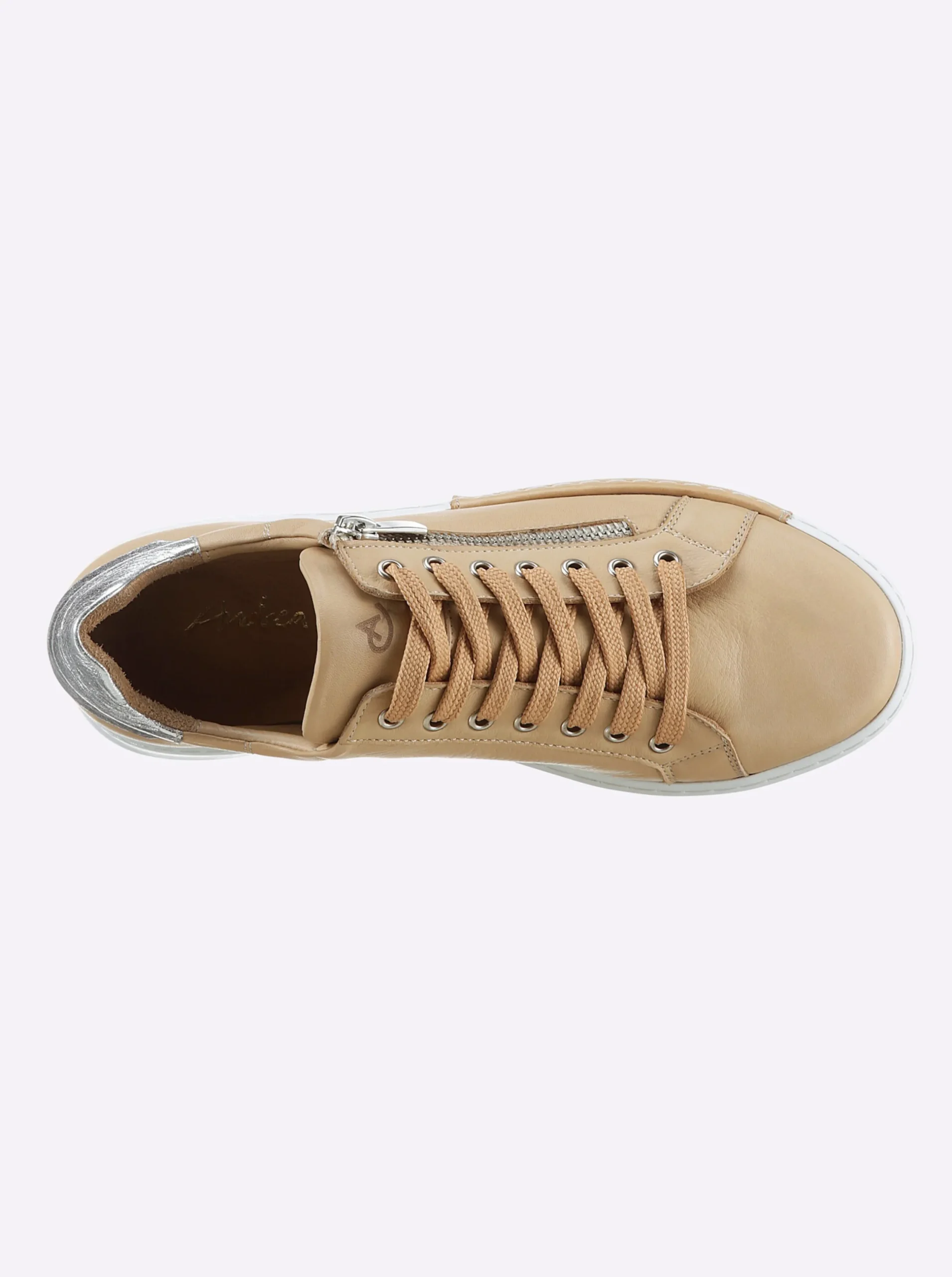 Sneakers & Schnürer|heine Sneaker camel