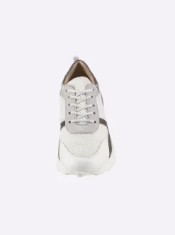 Sneakers & Schnürer|heine Sneaker weiß-khaki