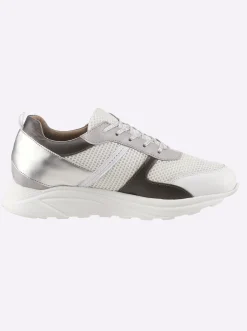 Sneakers & Schnürer|heine Sneaker weiß-khaki