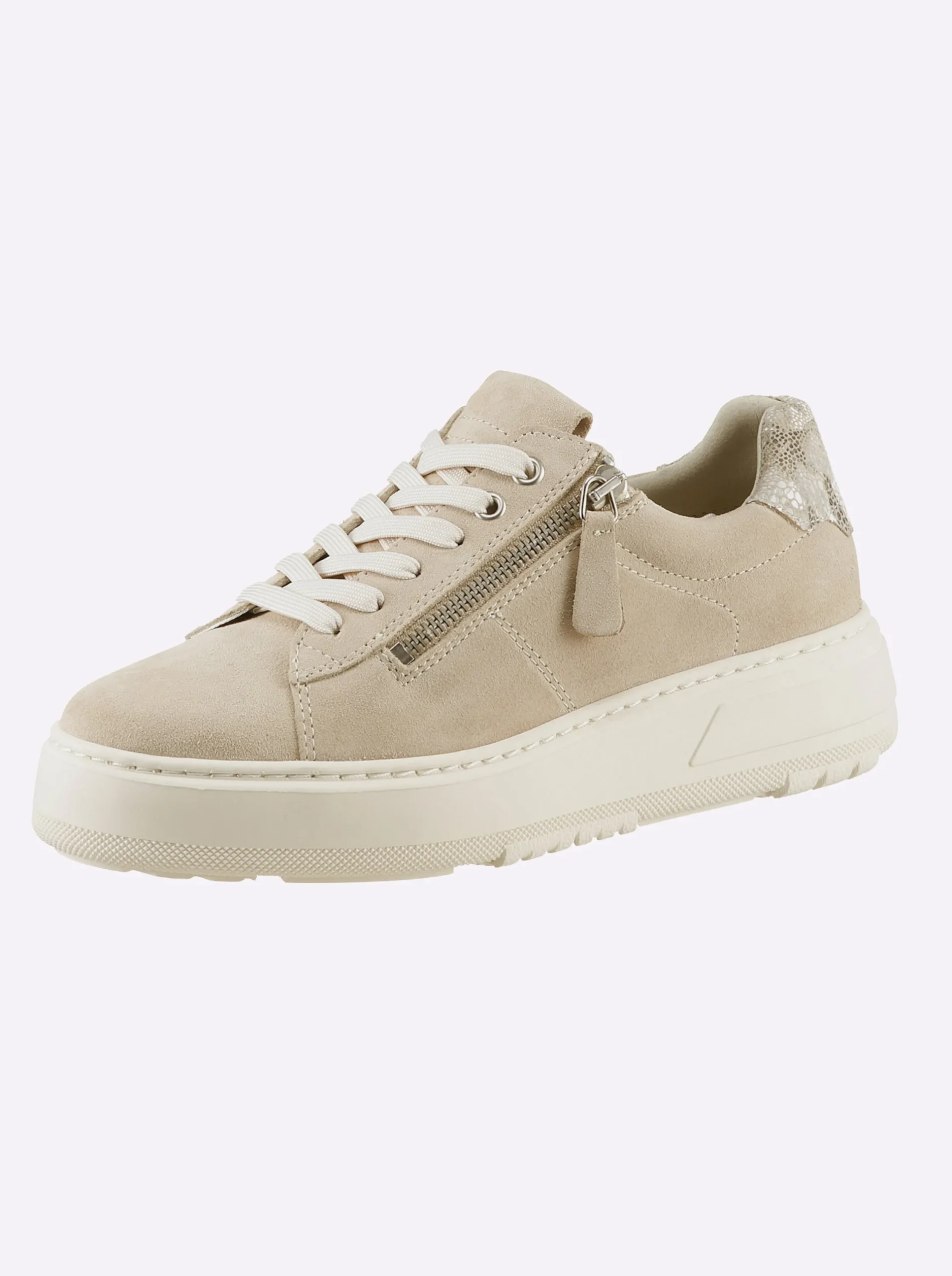 Sneakers & Schnürer|heine Sneaker sand