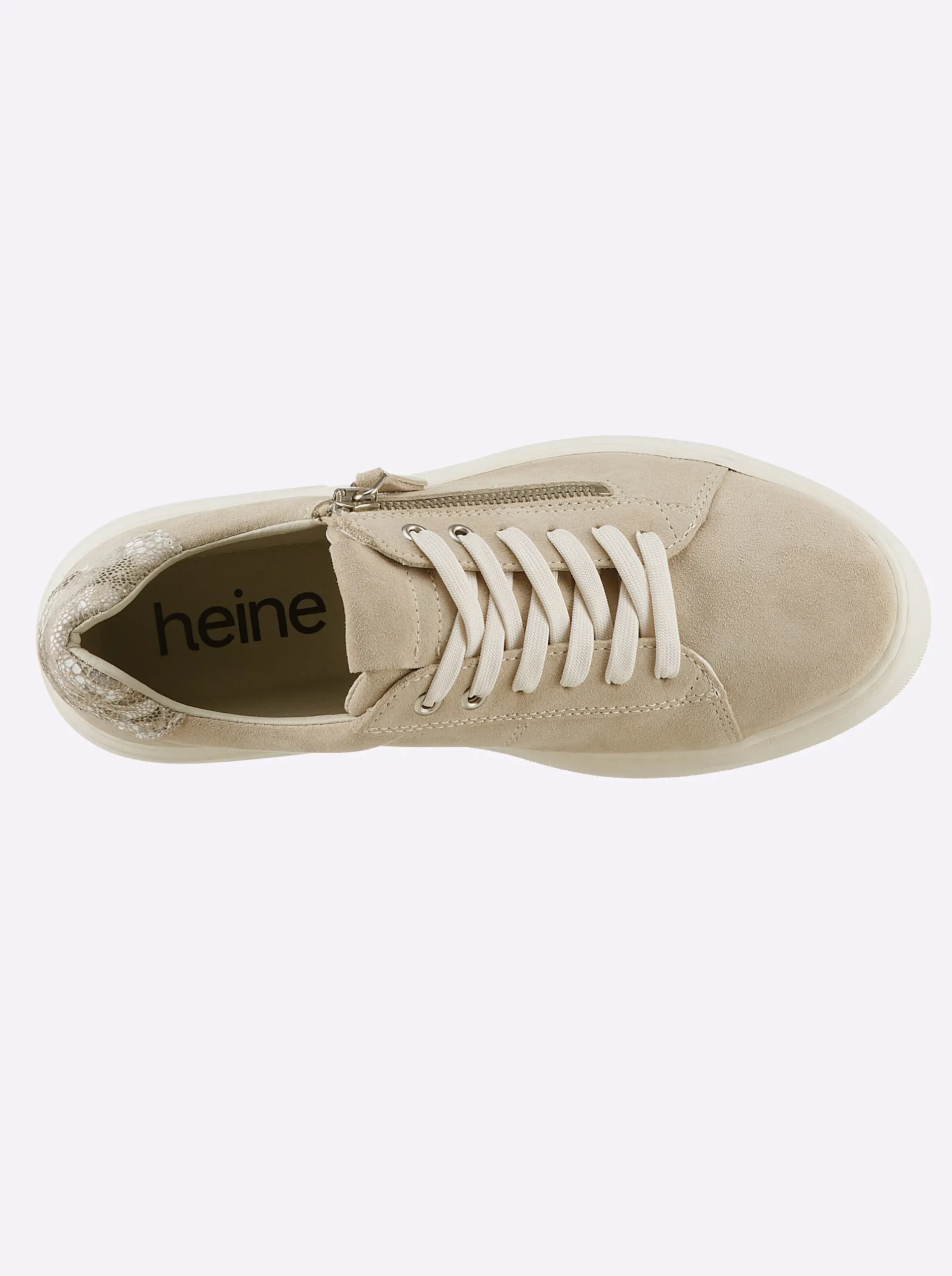 Sneakers & Schnürer|heine Sneaker sand