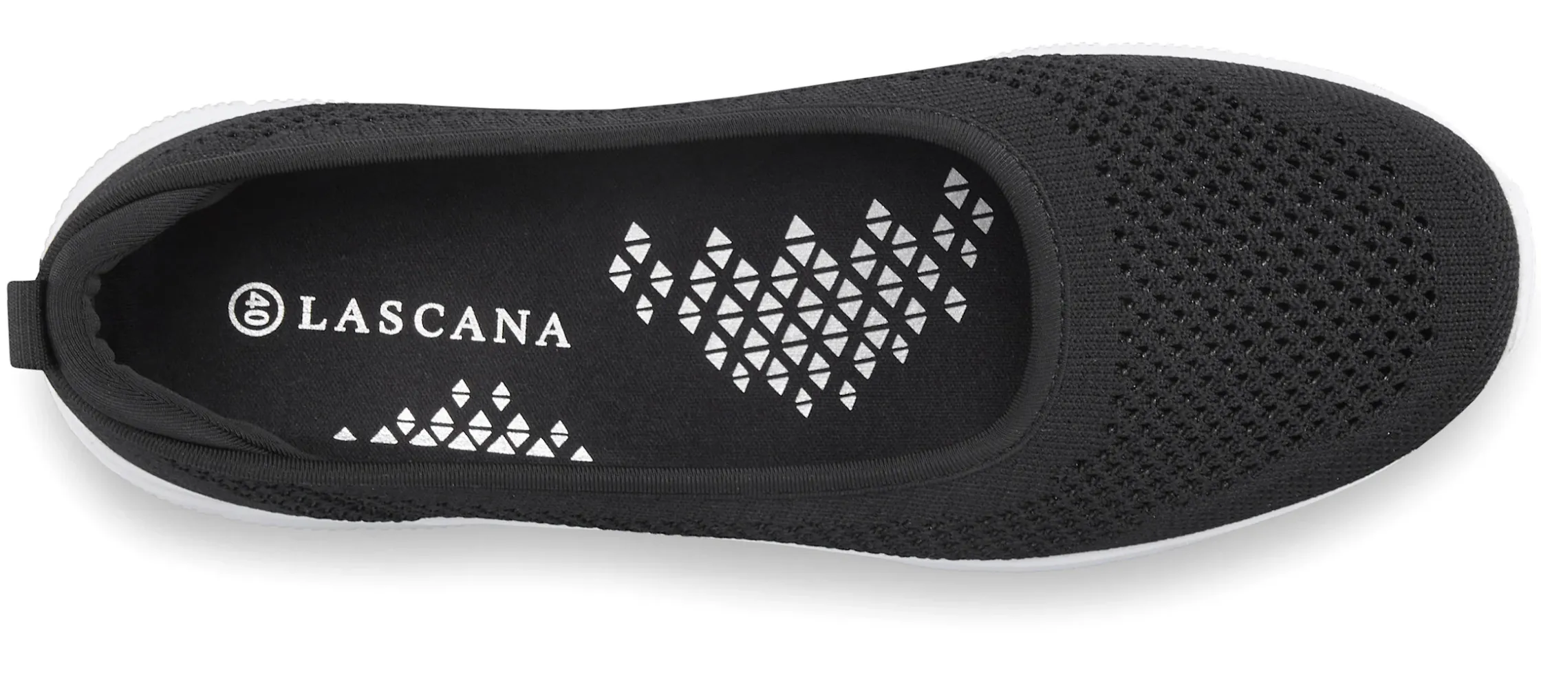 Ballerinas|LASCANA Sneaker Ballerinas schwarz