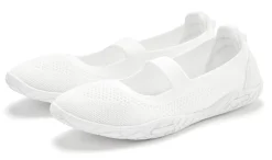 Ballerinas|LASCANA Sneaker Ballerinas weiß