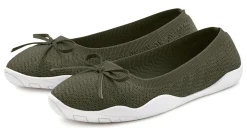 Ballerinas|LASCANA Sneaker Ballerinas olivgrün