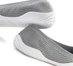 Ballerinas|LASCANA Sneaker Ballerinas grau