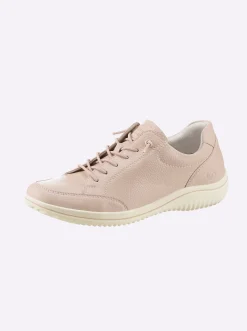 Sneakers & Schnürer|Remonte Sneaker mit elastischer Schnürung puder