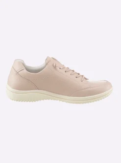 Sneakers & Schnürer|Remonte Sneaker mit elastischer Schnürung puder