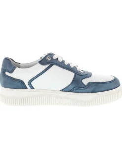 Sneakers & Schnürer|Reflexan Sneaker mit flexibler Laufsohle weiß-jeansblau