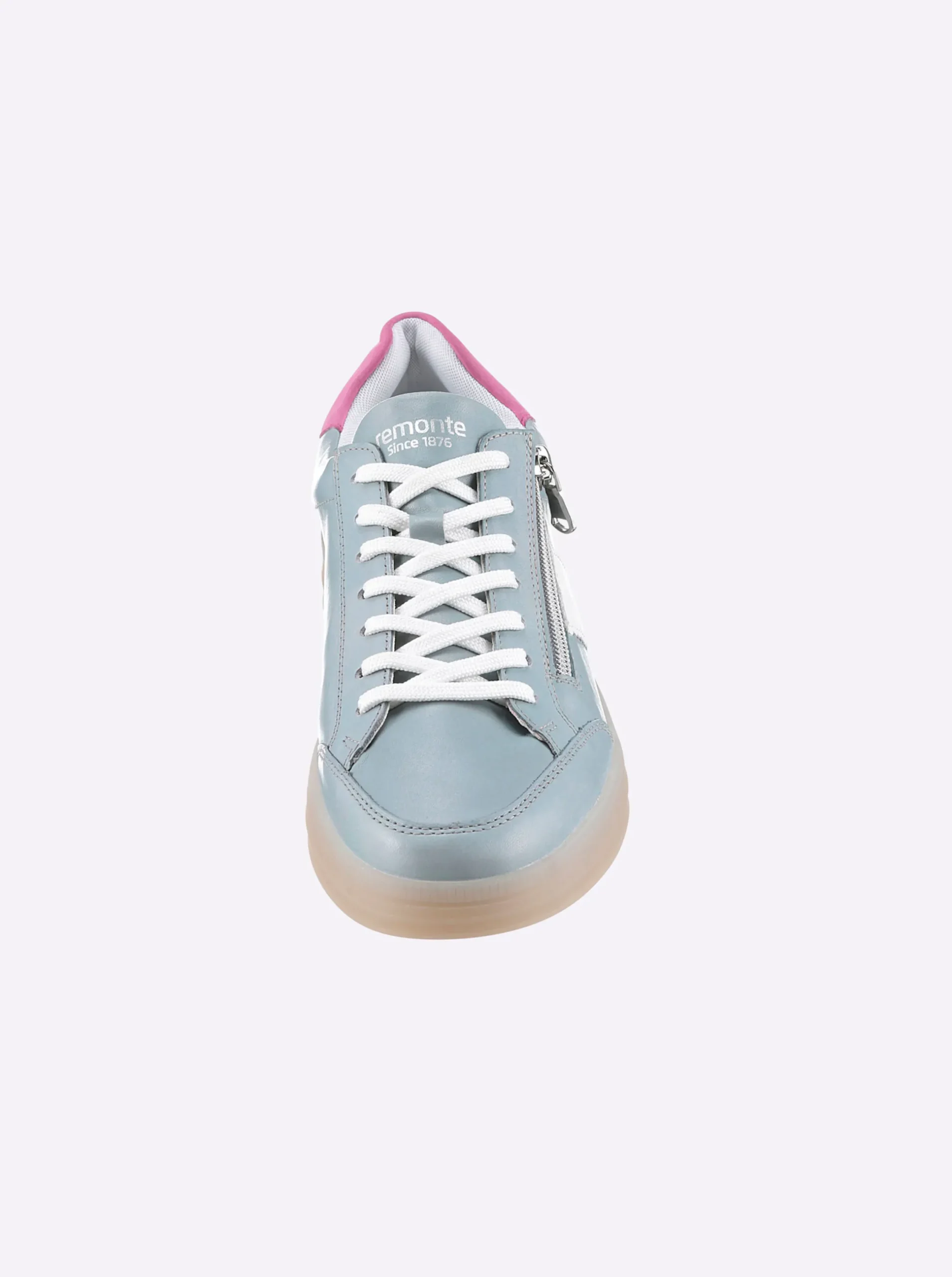 Sneakers & Schnürer|Remonte Sneaker mit wechselbarem Fußbett hellblau