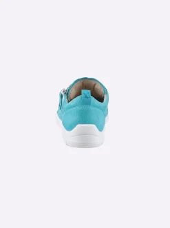 Sneakers & Schnürer|Caprice Sneaker mit Weichschaumfußbett türkis