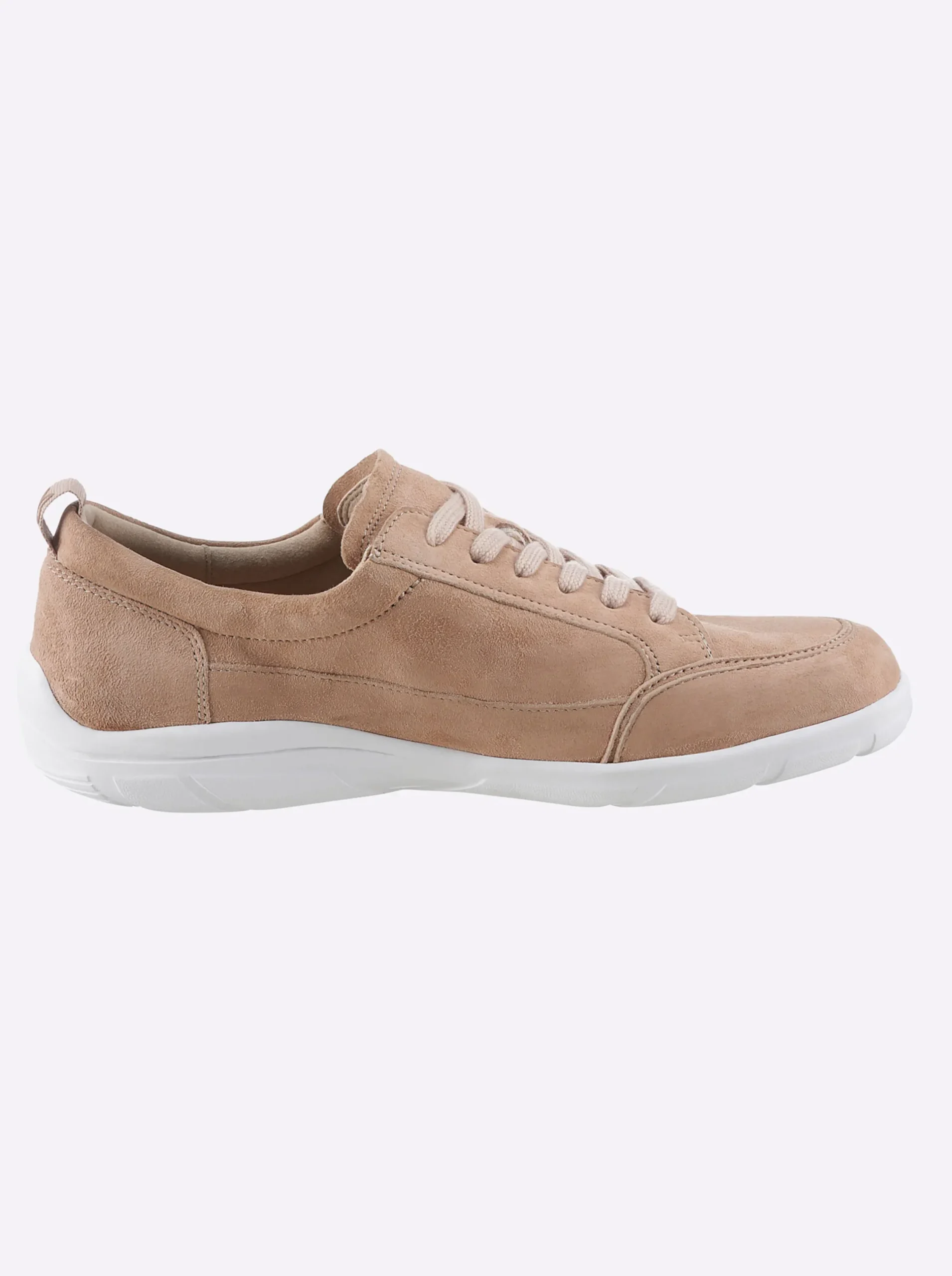Sneakers & Schnürer|Caprice Sneaker mit Weichschaumfußbett beige