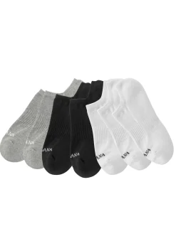 Strümpfe & Socken|LASCANA ACTIVE Sneakersocken 3xweiß,2xschwarz,2xgrau-meliert