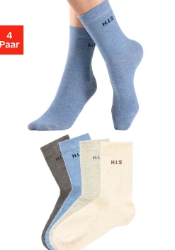 Strümpfe & Socken|H.I.S Socken grau,jeans,beige,grau