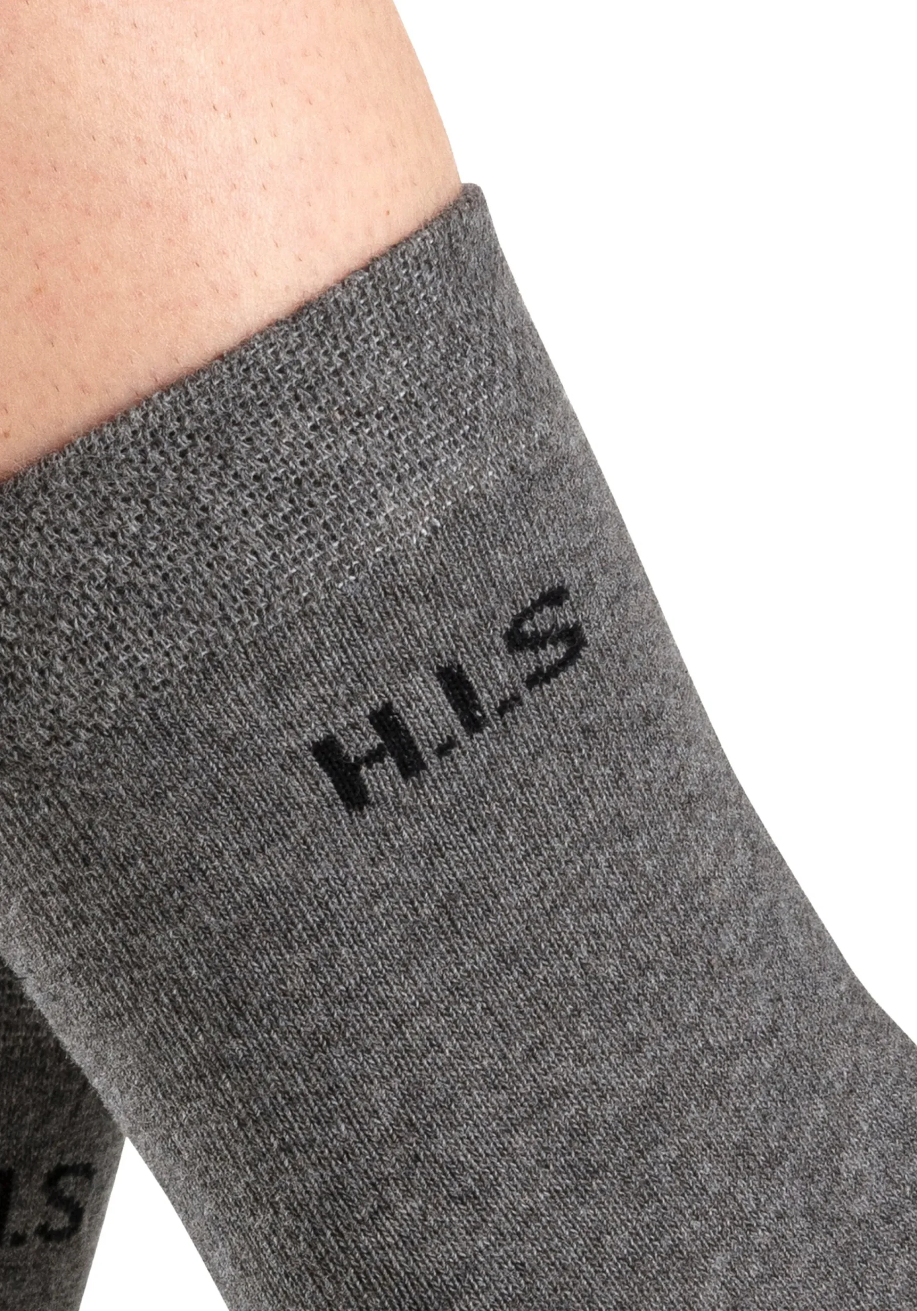 Strümpfe & Socken|H.I.S Socken grau,jeans,beige,grau