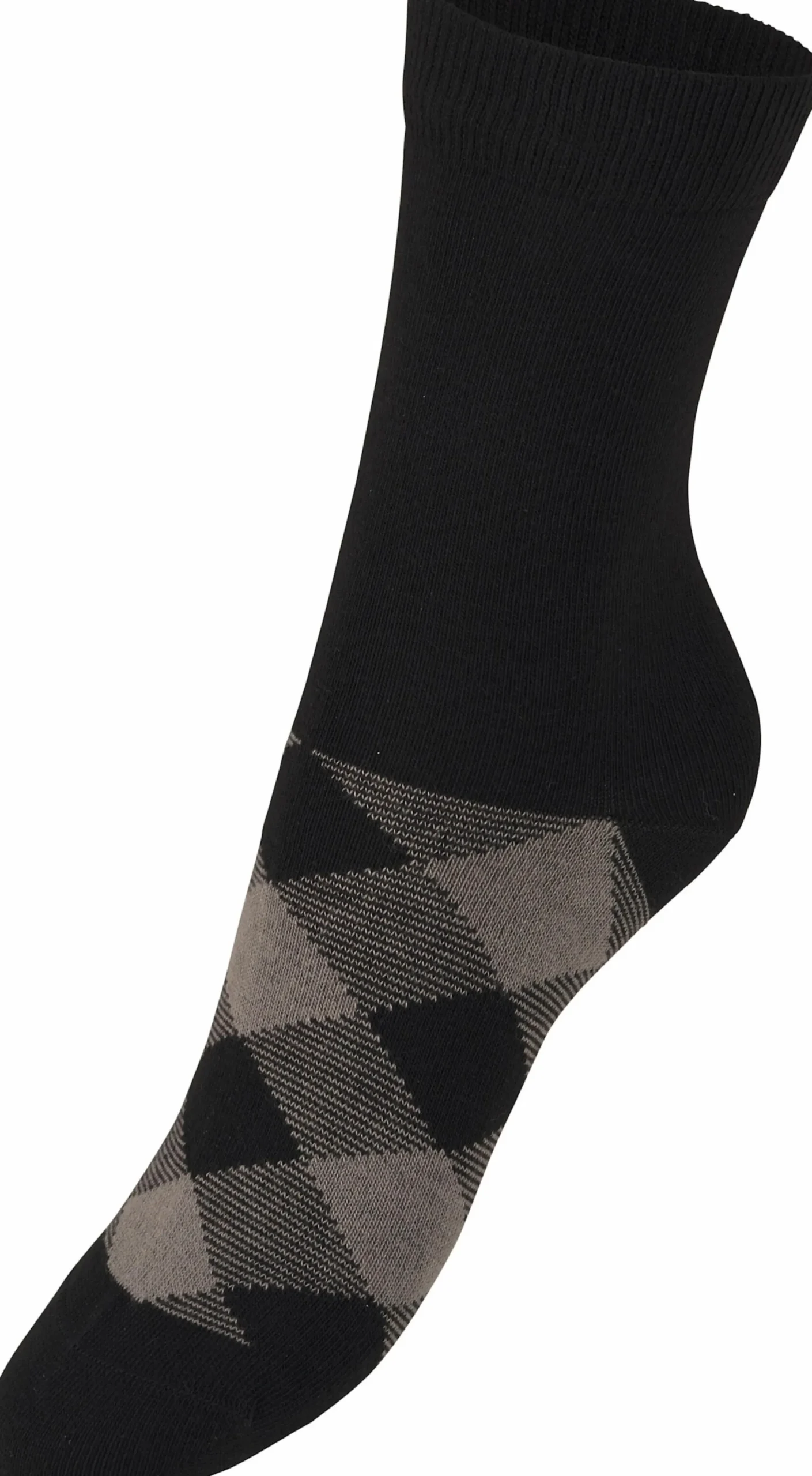 Strümpfe & Socken|H.I.S Socken schwarz-gemustert