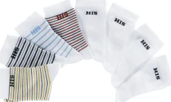 Strümpfe & Socken|H.I.S Socken bunt-weiß