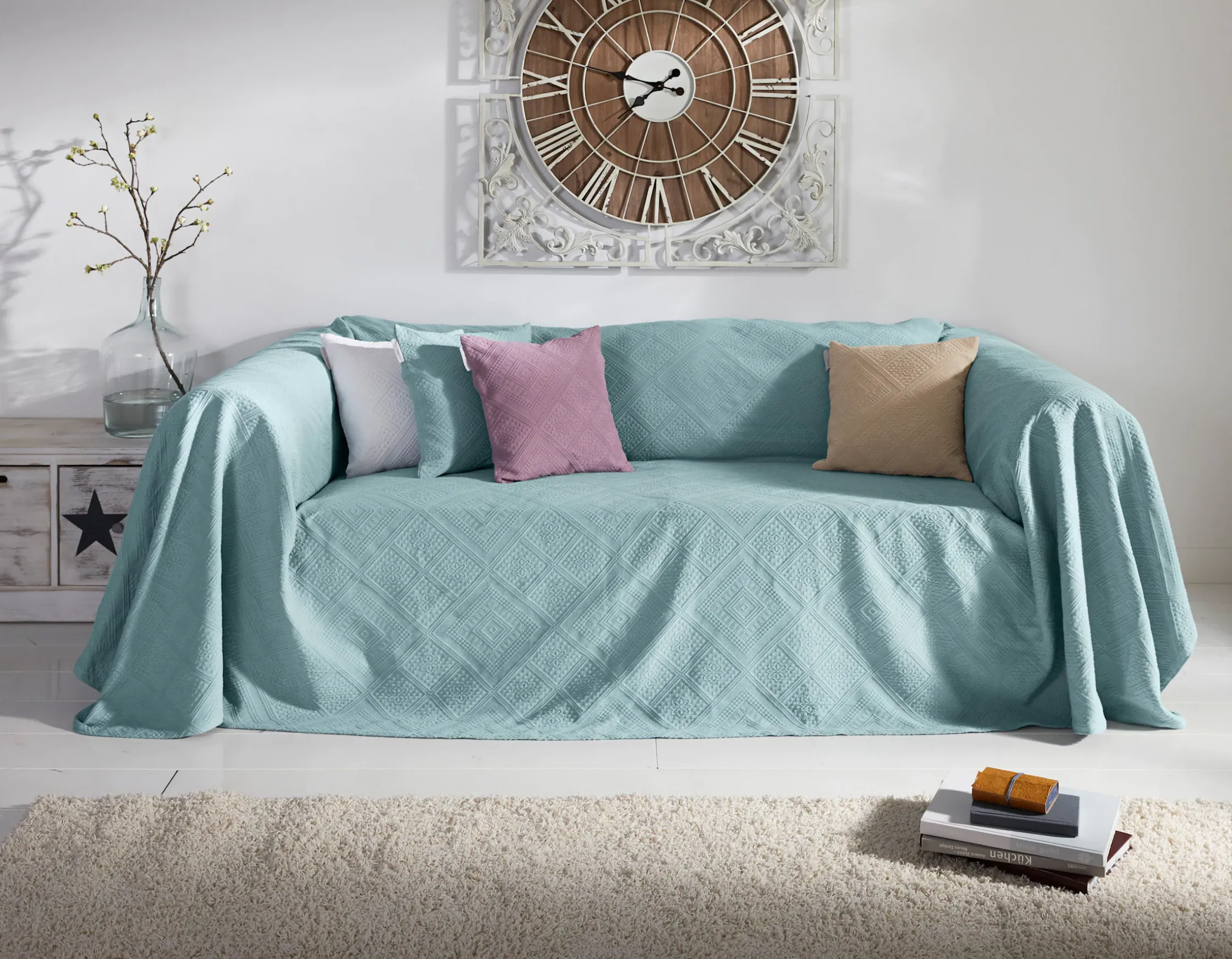 Sofaüberwürfe & Hussen|Pereira da Cunha Sofaüberwurf mint