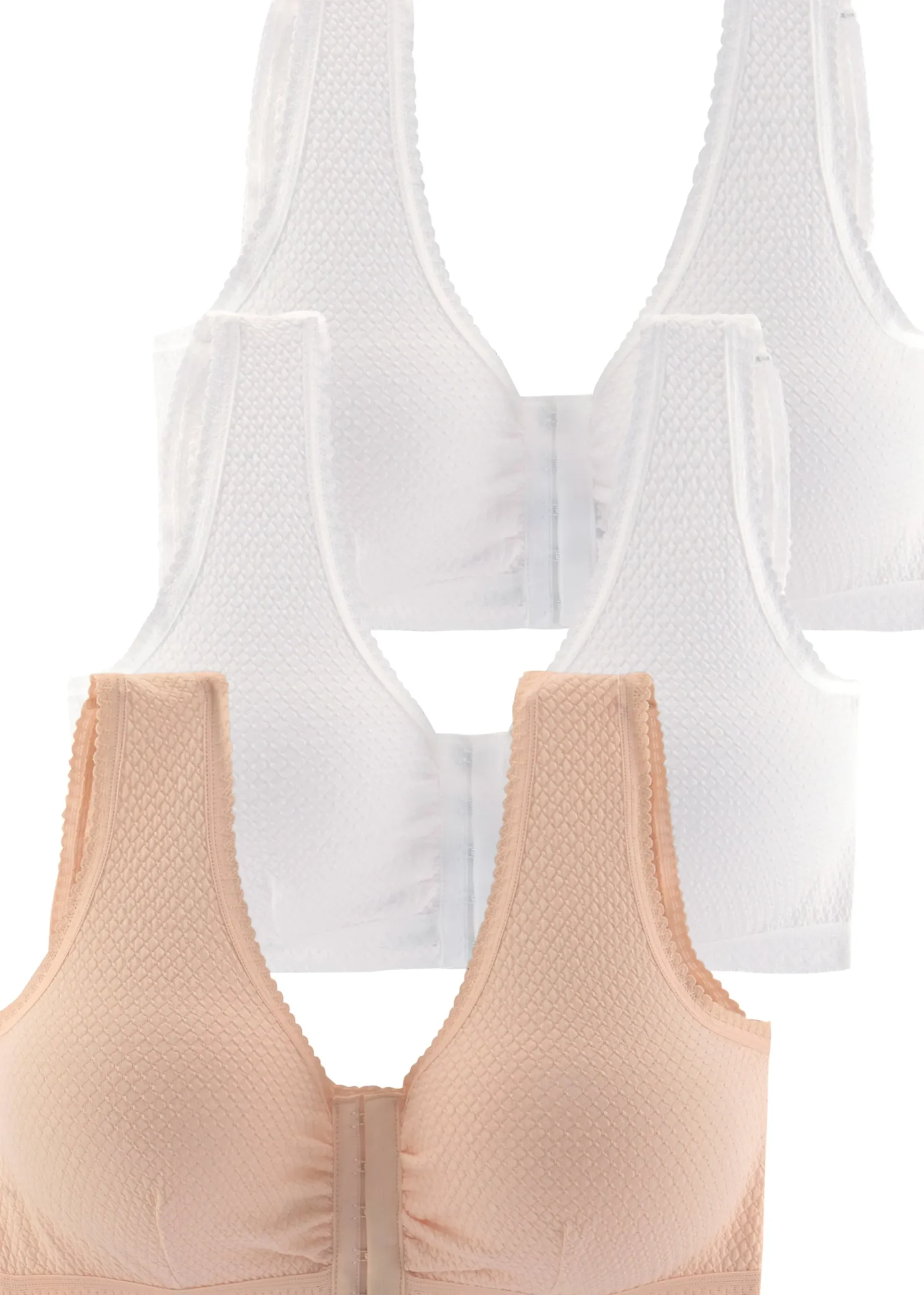 Bhs|petite fleur Soft-BH 2xweiß+puder