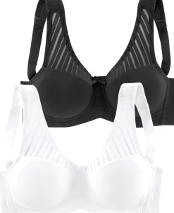 Bhs|Nuance Soft-BH weiß+schwarz
