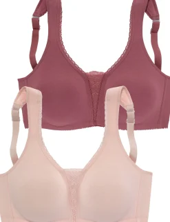 Bhs|petite fleur Soft-BH rosenholz+puder