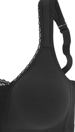 Bhs|petite fleur Soft-BH schwarz+weiß