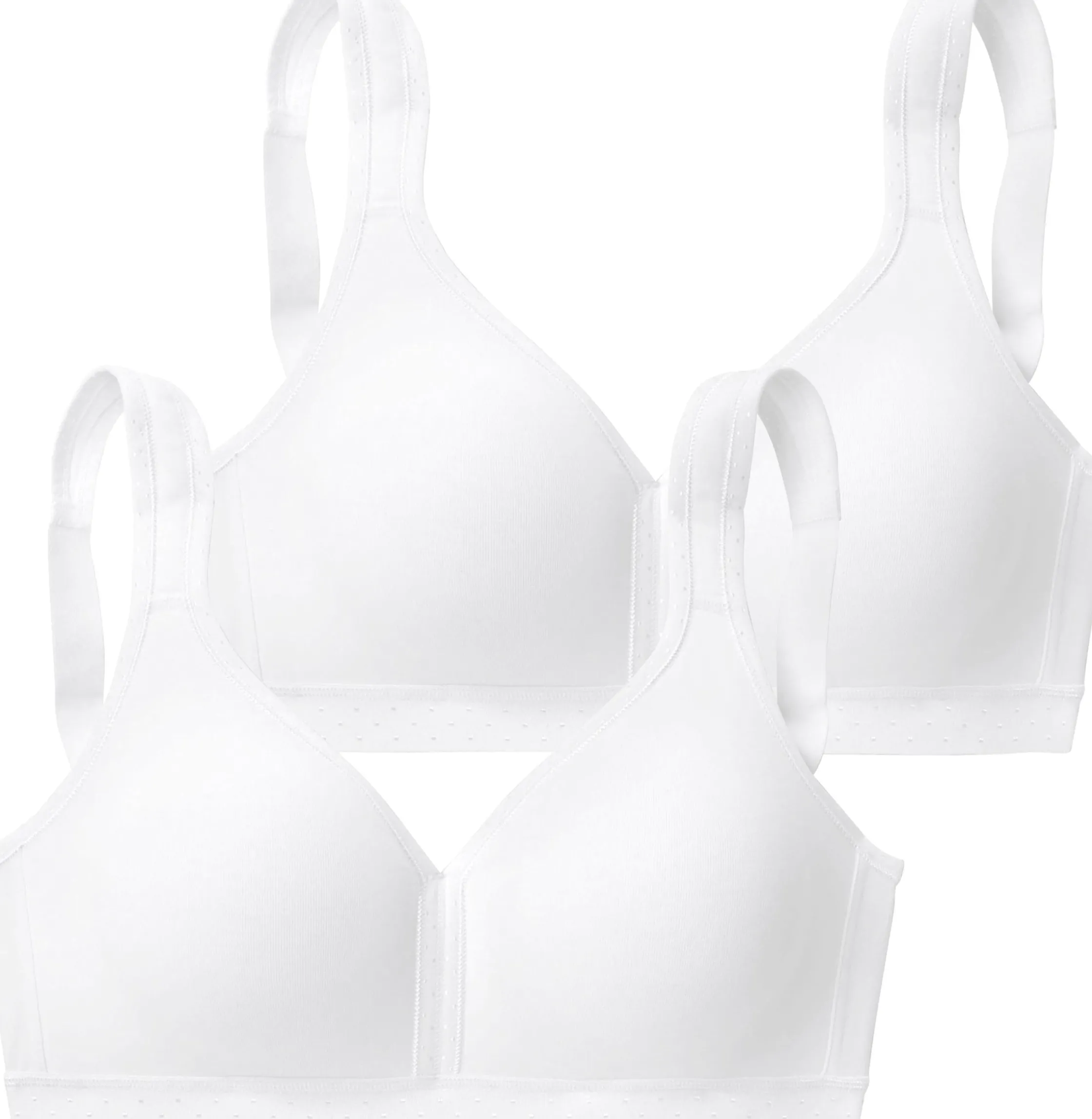 Bhs|petite fleur Soft-BH 2xweiß