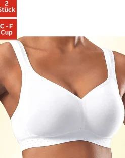 Bhs|petite fleur Soft-BH 2xweiß