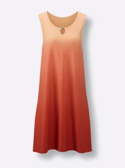 Kleider|feel good Sommerkleid apricot-terra