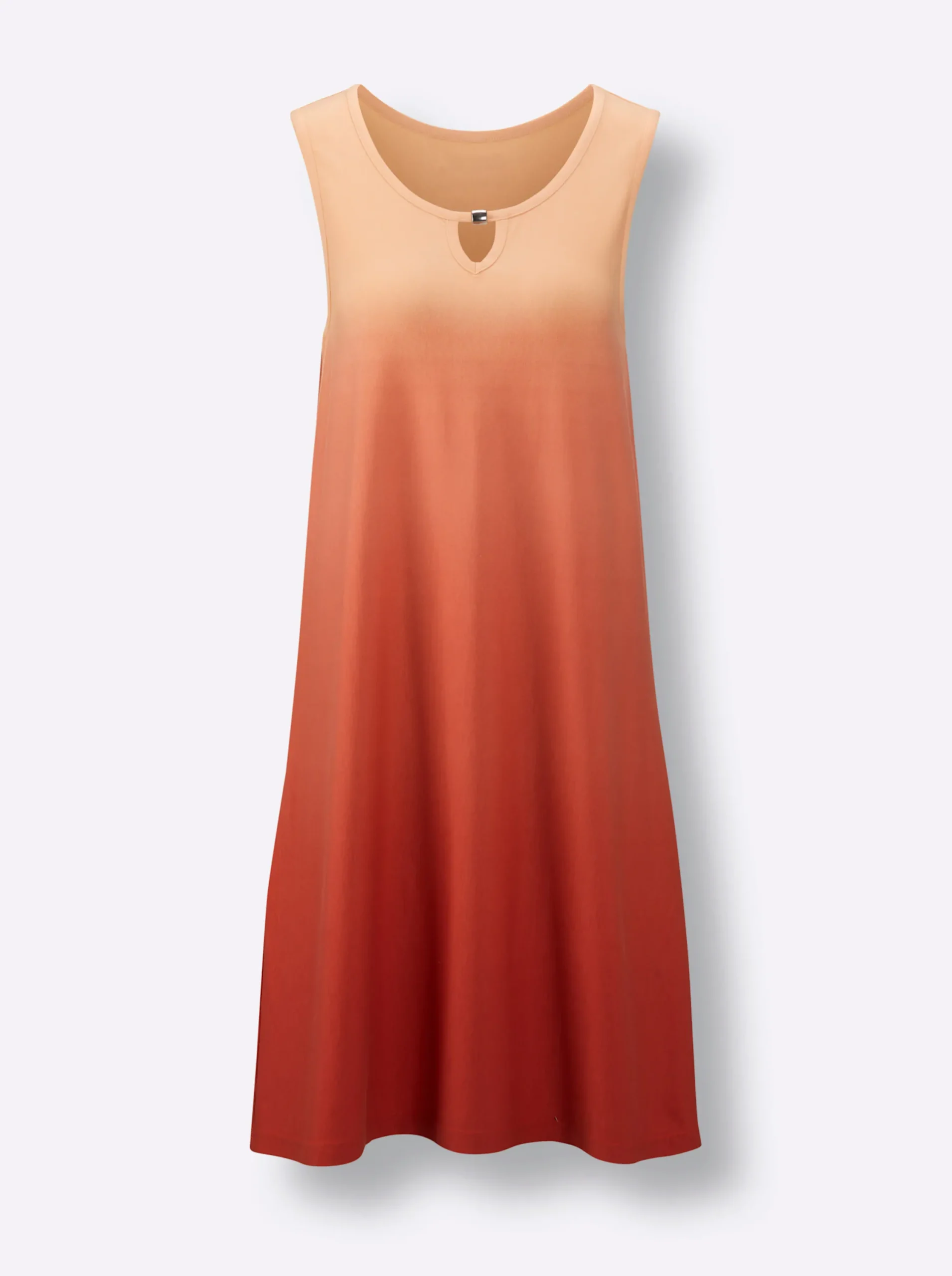 Kleider|feel good Sommerkleid apricot-terra