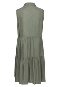 Strandkleider|Kleider|Vivance Sommerkleid khaki