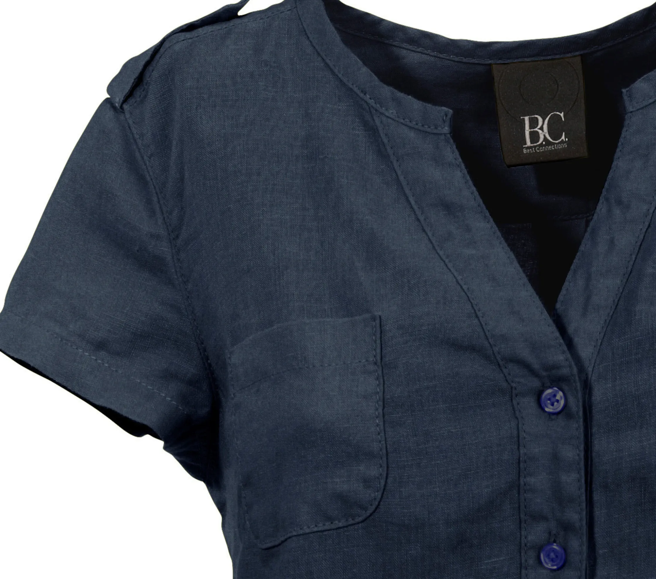 Strandkleider|heine Sommerkleid marine