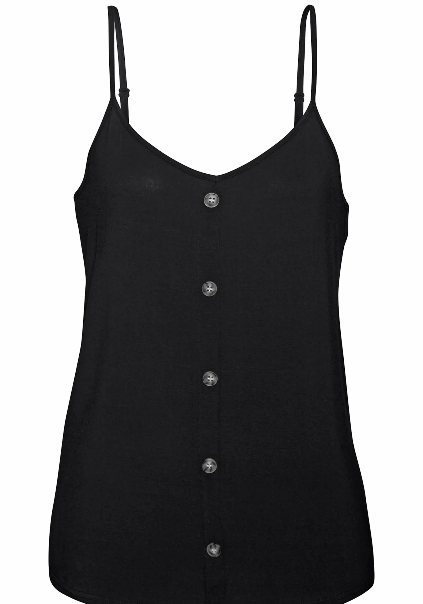 Shirts|LASCANA Spaghettitop creme,schwarz