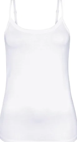 Strandmode|Shirts|Vivance Spaghettitop weiß